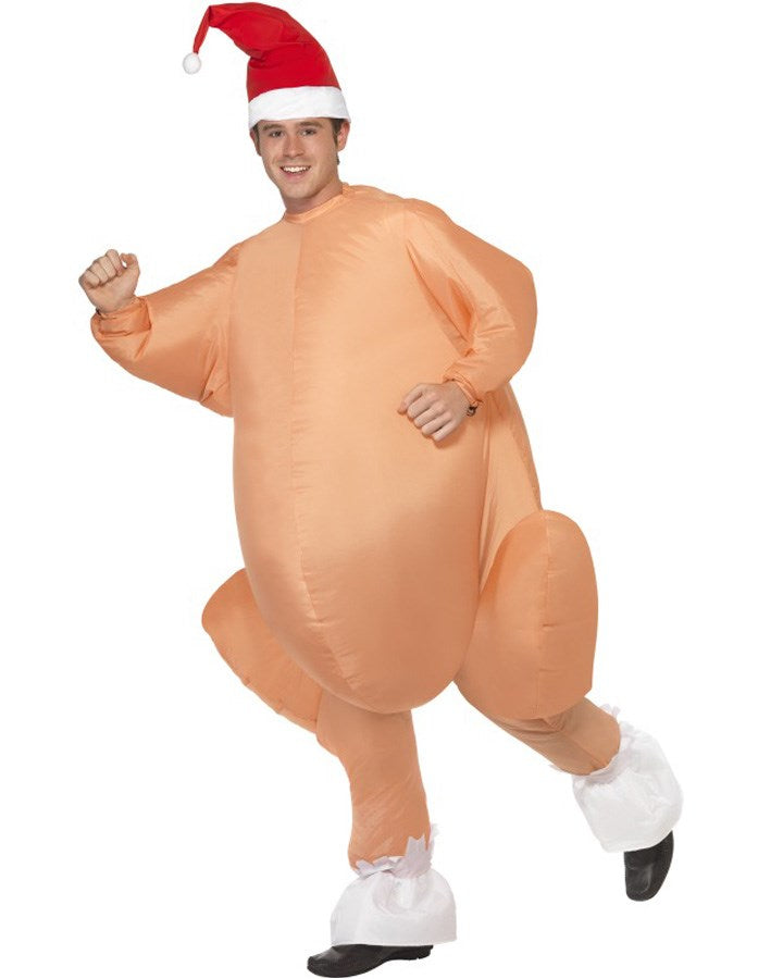 Inflatable Christmas Roast Turkey Adult Christmas Costume