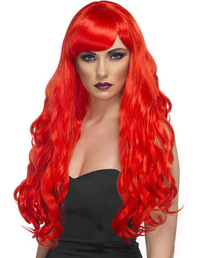 Desire Long Wavy Red Wig