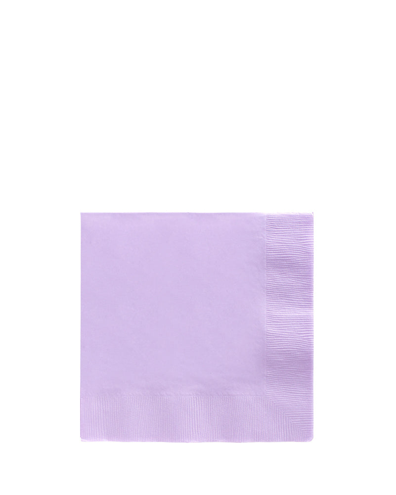 Lavender Beverage Napkins Pack of 20