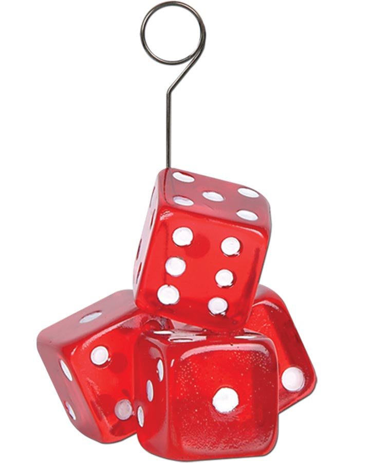 Dice Balloon or Photo Holder
