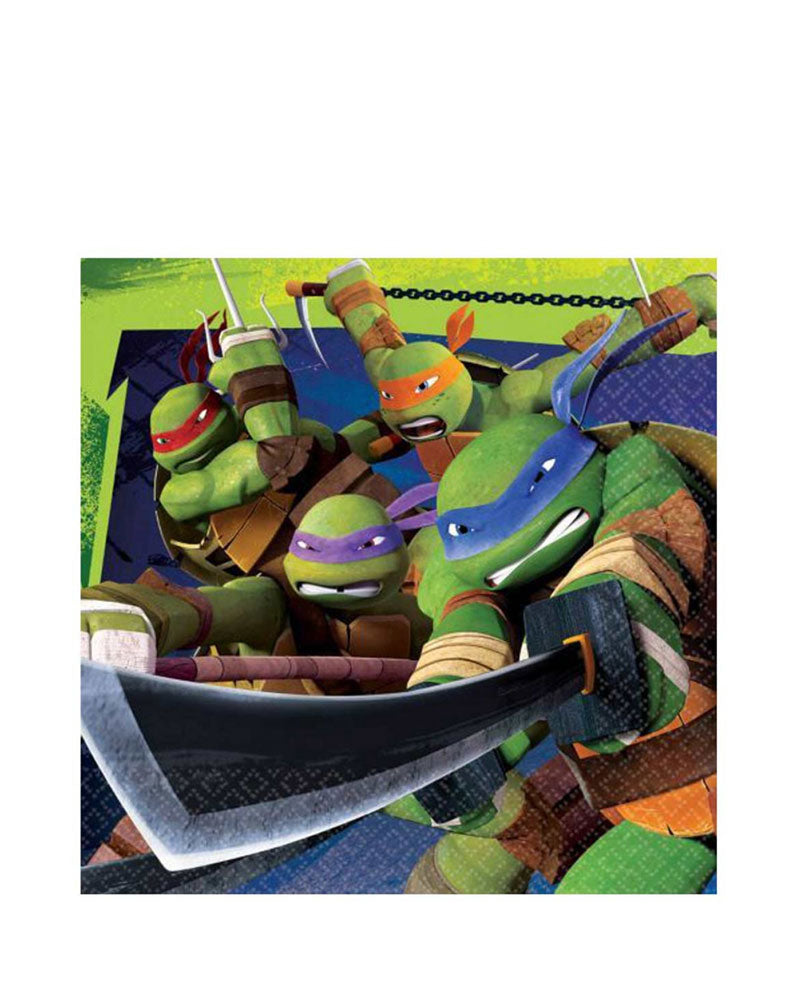 Teenage Mutant Ninja Turtles Lunch Napkins Pack of 16