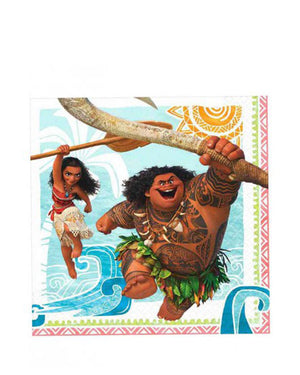 Moana Lunch Napkins Pack of 16