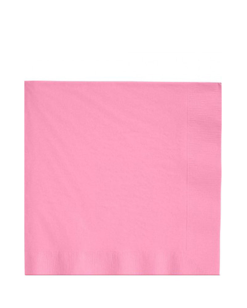 New Pink 2 Ply Lunch Napkins Pack of 20