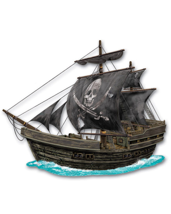Pirate Ship and Island Cutouts Pack of 14