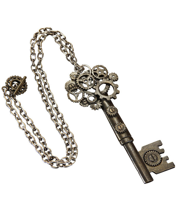 Steampunk Vintage Key Necklace