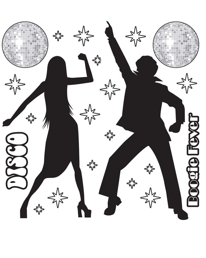 70s Disco Cutouts