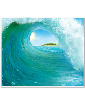 Insta Mural Surf Wave Scene Setter