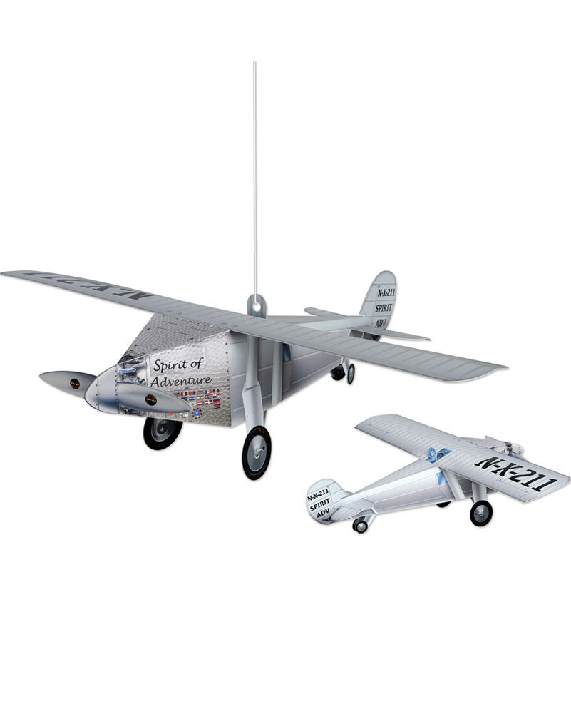 Around the World 3D Aeroplane Centrepiece