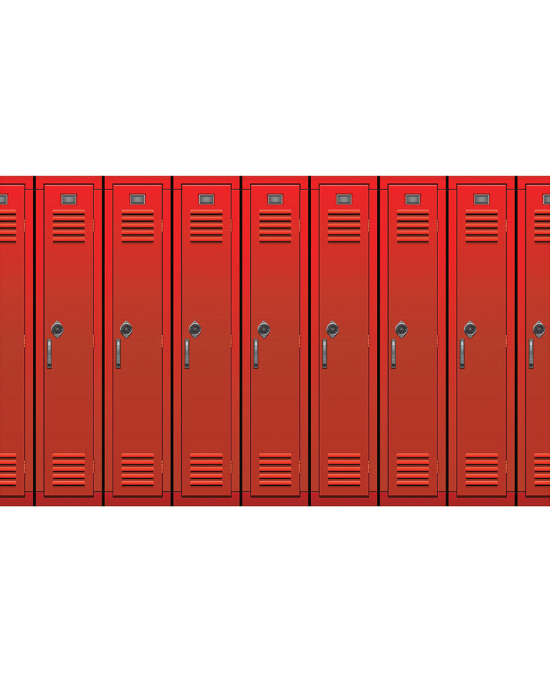 I Love the 90s Lockers Backdrop 9m