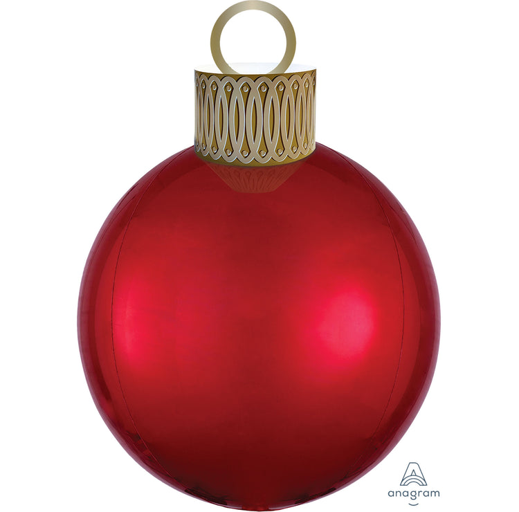 Red Orbz and Ornament Balloon Kit