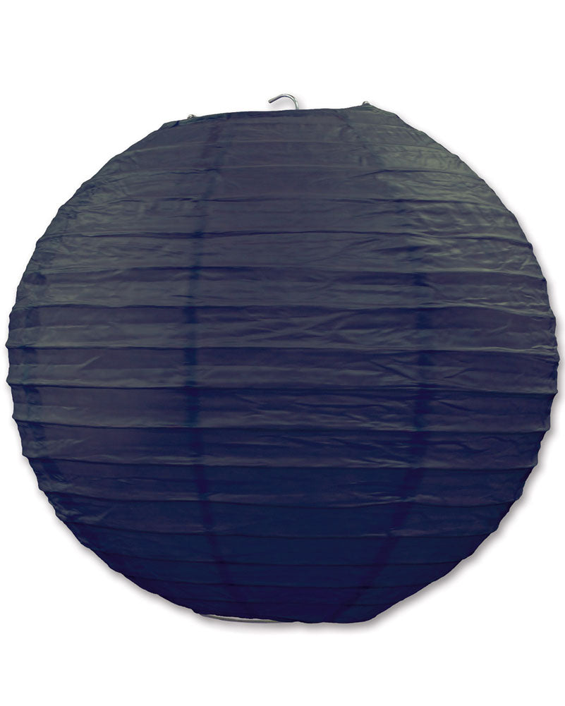 Black Paper Lanterns Pack of 3