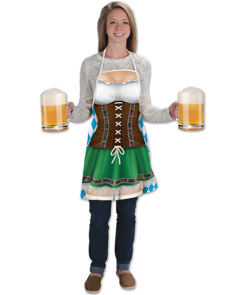 Oktoberfest Fraulein Fabric Apron