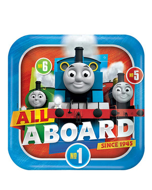 Thomas All Aboard 23cm Paper Plates Pack of 8