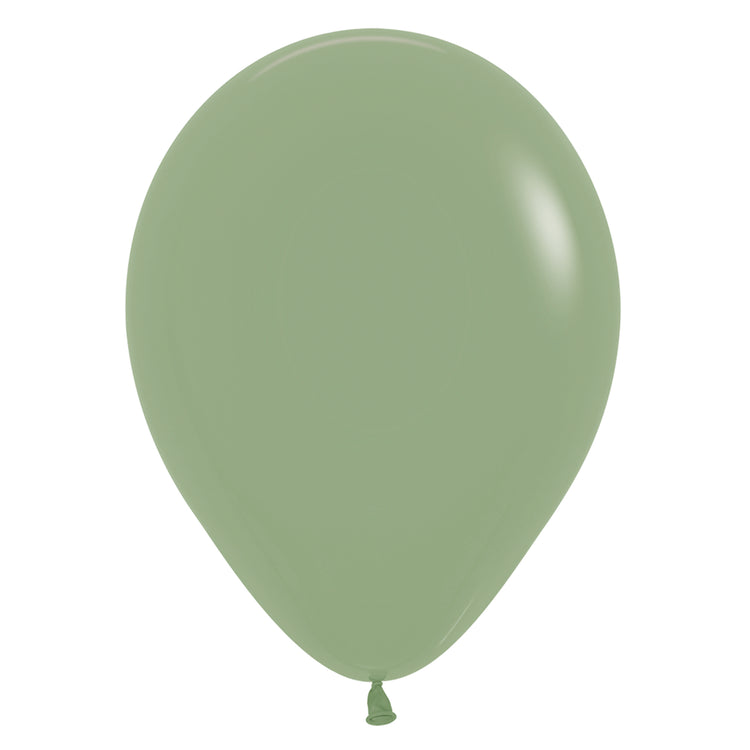 Sempertex 30cm Fashion Eucalyptus Latex Balloons 027, 100PK Pack of 100