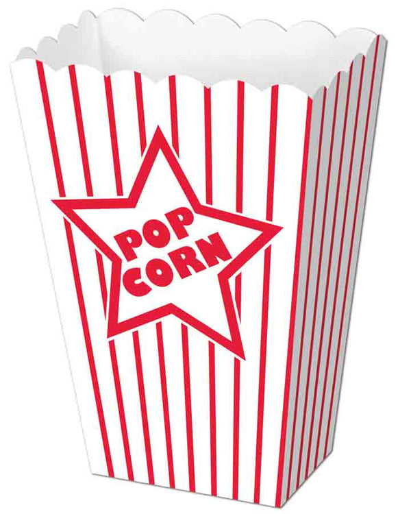 Hollywood Paper Popcorn Boxes
