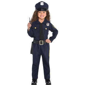 Playtime Police Officer Girls Costume 6-8 Years