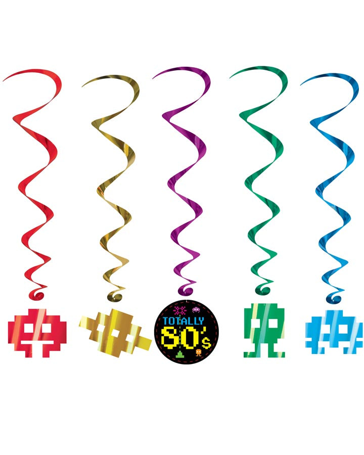 80s Whirl Decorations