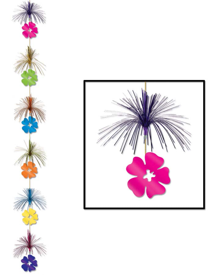 Hibiscus Firework Hanging Decoration