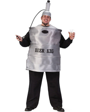 Beer Keg Mens Plus Size Costume