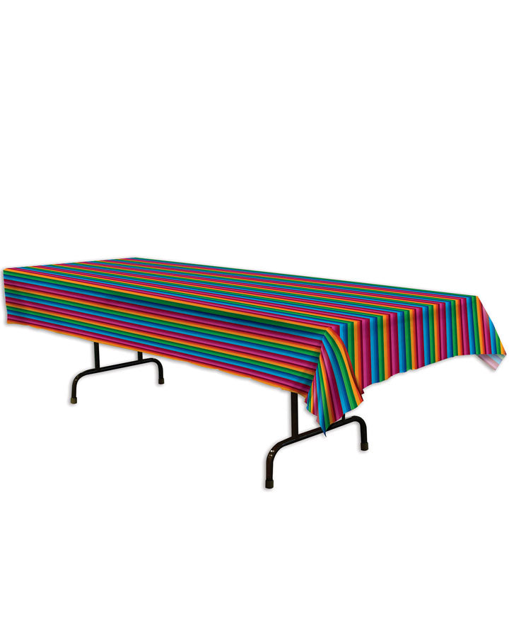 Mexican Serape Plastic Tablecover