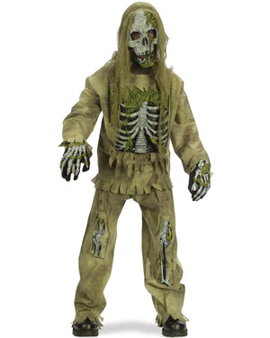 Skeleton Zombie Boys Costume