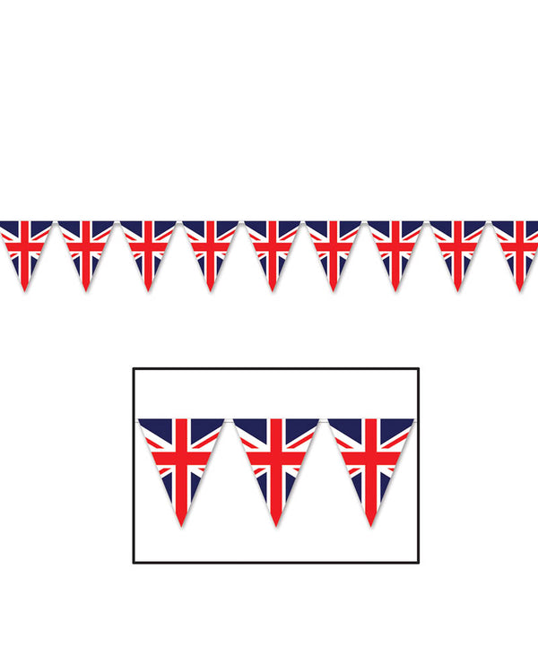 British Union Jack Pennant Banner