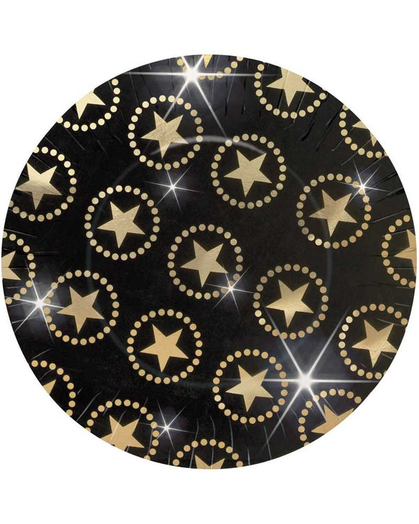 Hollywood 25cm Party Plates Pack of 8