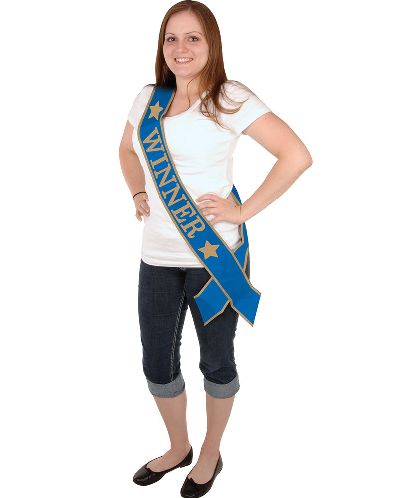 Satin Winner Sash