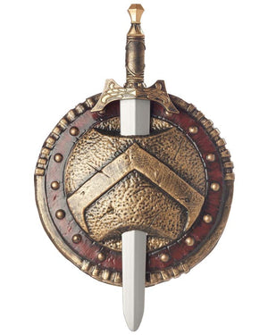 Spartan Combat Sword and Shield Set