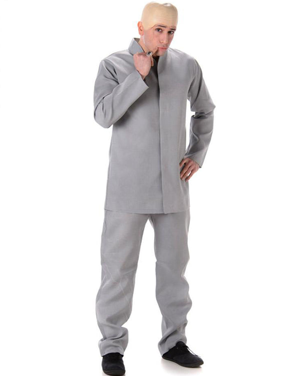 60s Grey Suit Mens Costume