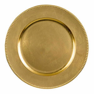 Premium Charger Plate Metallic Gold