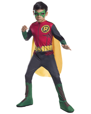 DC Super Hero Robin Value Boys Costume