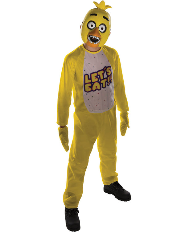 Five Nights at Freddys Chica Tween Boys Costume