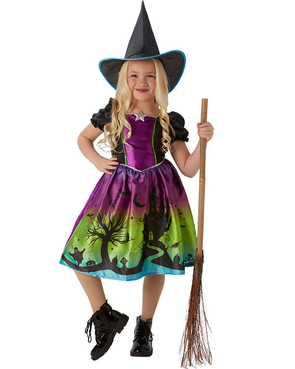 Ombre Witch Girls Costume