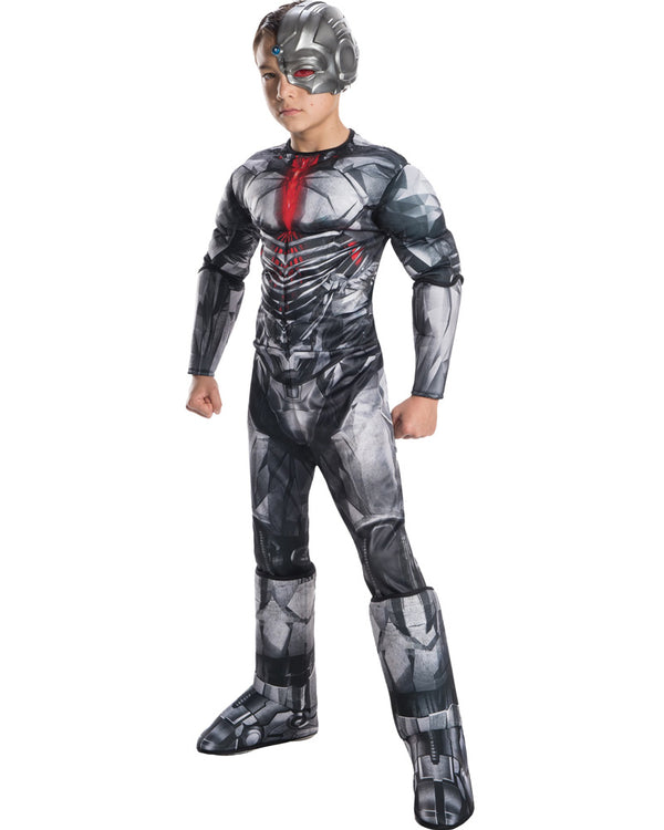 Justice League Cyborg Deluxe Boys Costume