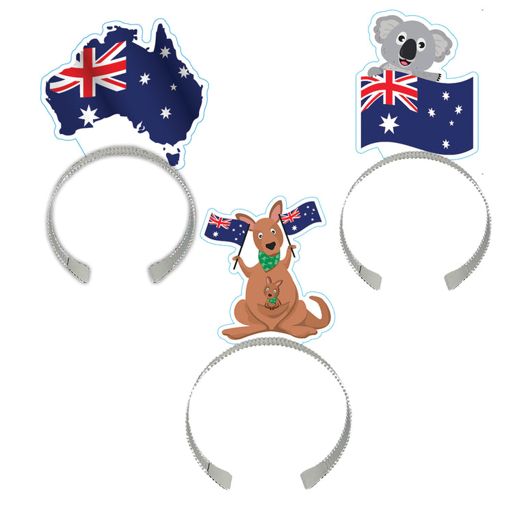 Australian Headbands Pack of 8