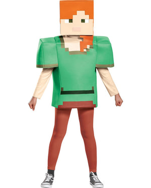 Minecraft Alex Classic Girls Costume