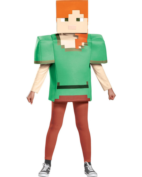 Minecraft Alex Classic Girls Costume
