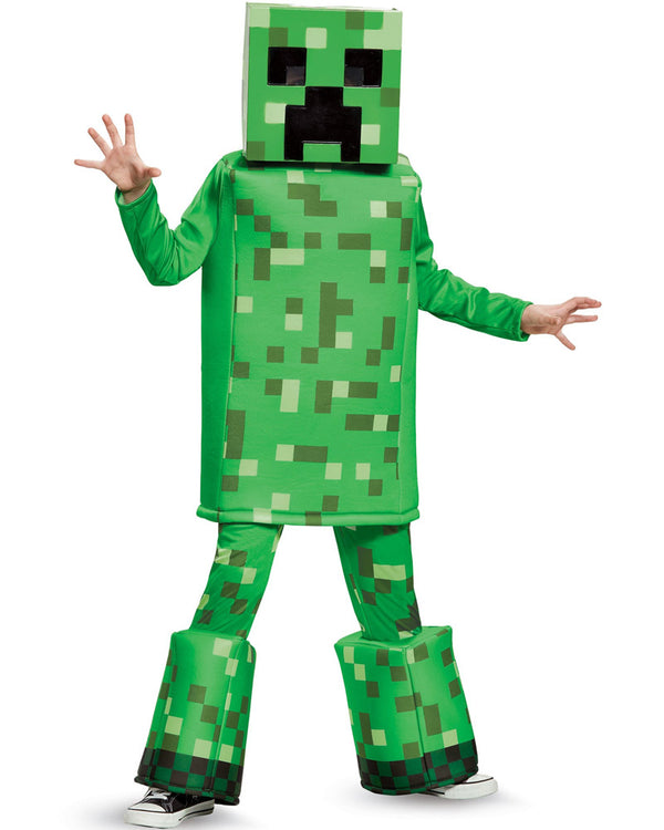 Minecraft Creeper Prestige Kids Costume