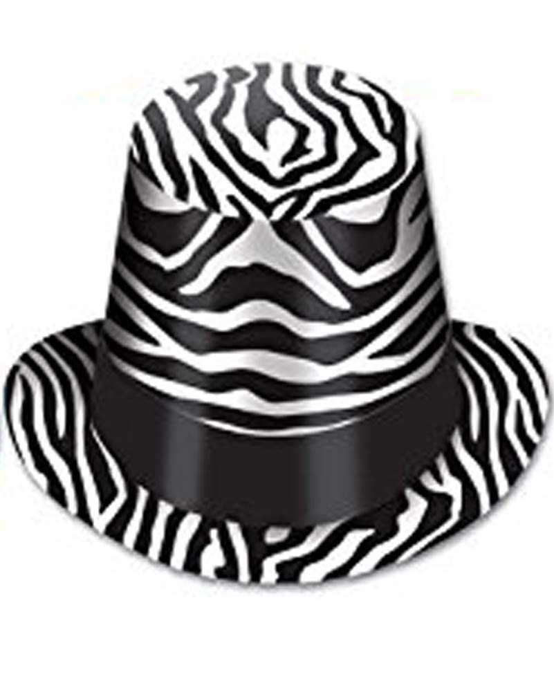 Zebra Animal Print Hi Hat