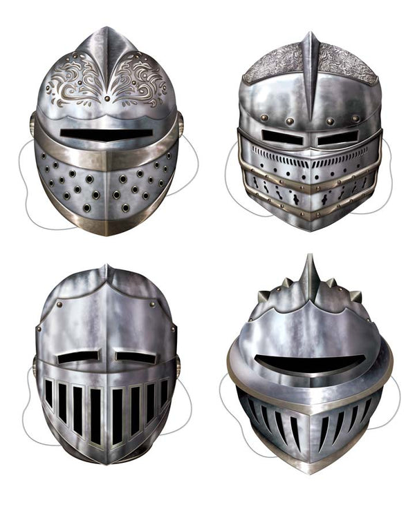 Paper Knight Masks Pack of 4