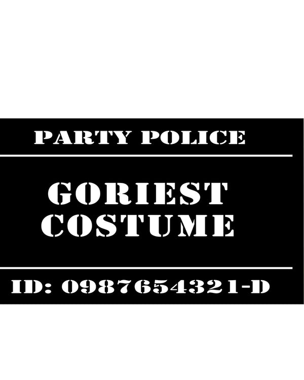 Costume Line Up Scene Setter with Props Pack of 17