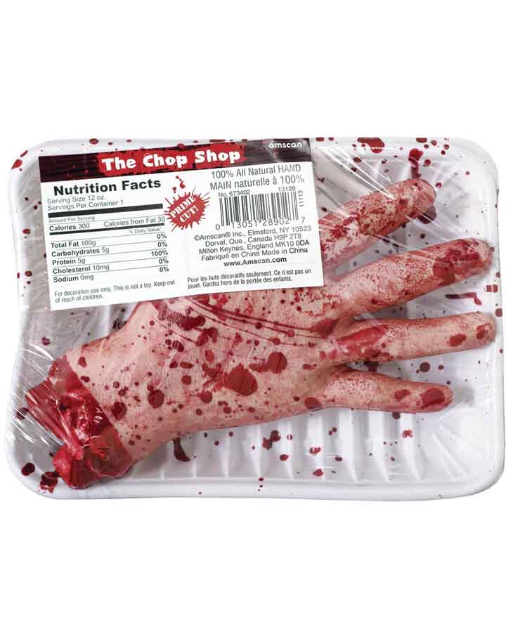 Meat Market Dead Hand Prop 20cm