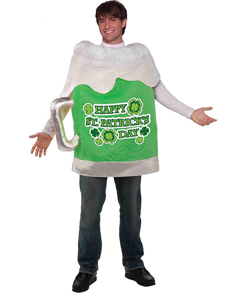 St Patricks Day Beer Mug Mens Costume