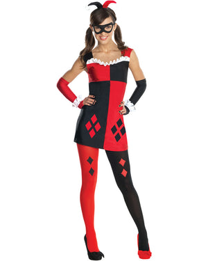 Gotham Harley Quinn Tween Girls Costume