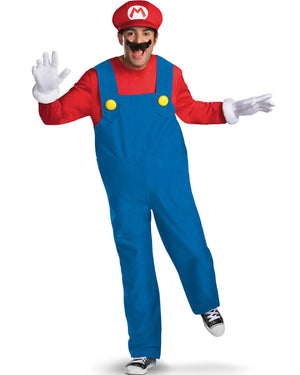 Super Mario Brothers Mario Deluxe Mens Costume
