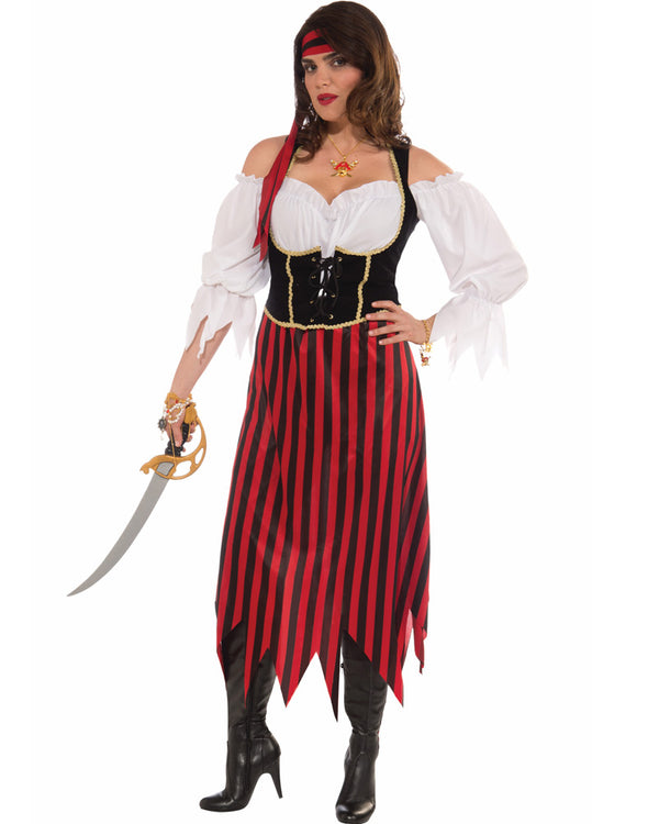 Pirate Maiden Plus Size Womens Costume