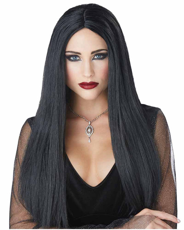 Gothic Matriarch Black Wig