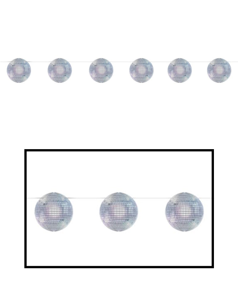 70s Disco Ball Streamer 2.4m