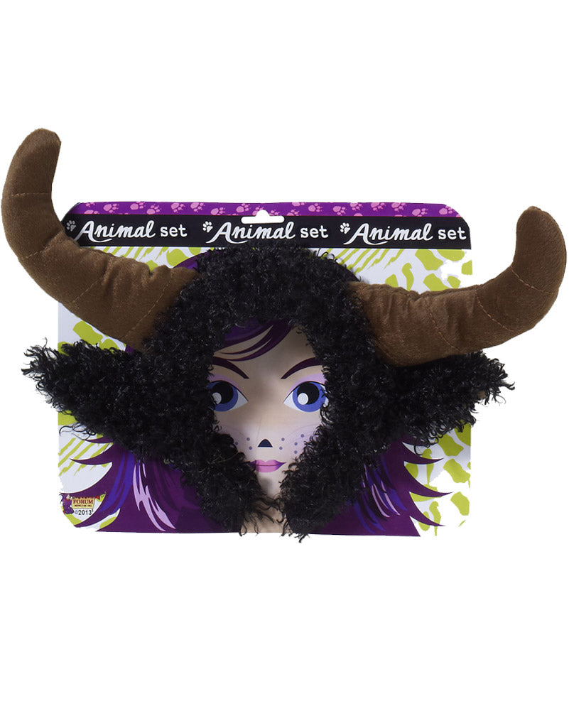 Plush Bull Horns